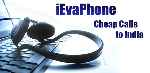 Cheap calls to India on iEvaPhone
