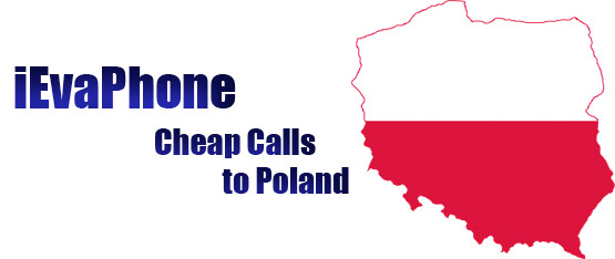 Cheap calls to Poland on iEvaPhone