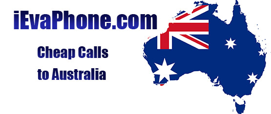 Cheap calls to Australia on iEvaPhone