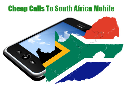 Cheap calls to South Africa mobile on iEvaPhone