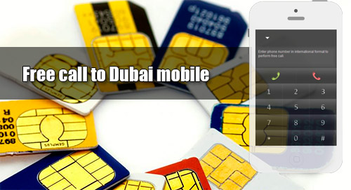 Free call to Dubai mobile through iEvaPhone
