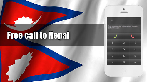 Free call to Nepal through iEvaPhone