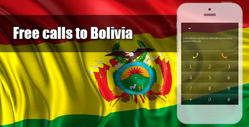 Free calls to Bolivia through iEvaPhone