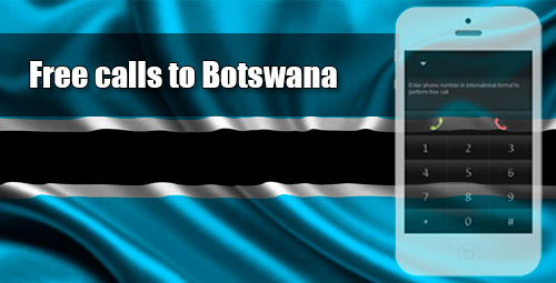 Free calls to Botswana through iEvaPhone