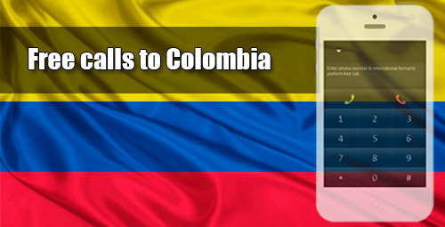 Free calls to Colombia through iEvaPhone