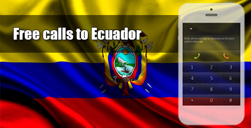 Free calls to Ecuador through iEvaPhone
