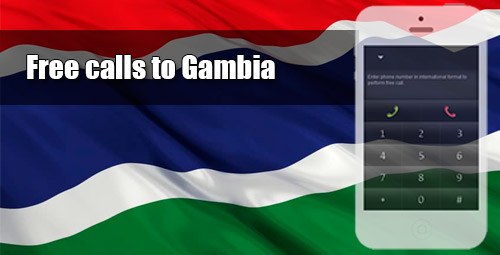 Free calls to Gambia through iEvaPhone