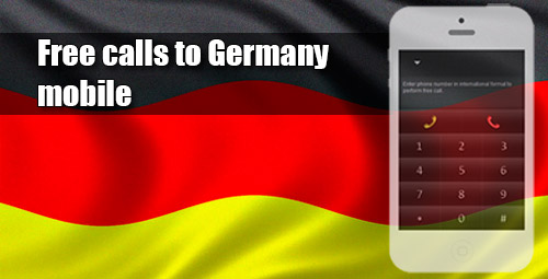 Free calls to Germany mobile through iEvaPhone
