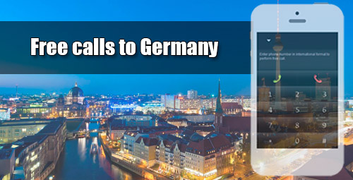 Free calls to Germany through iEvaPhone