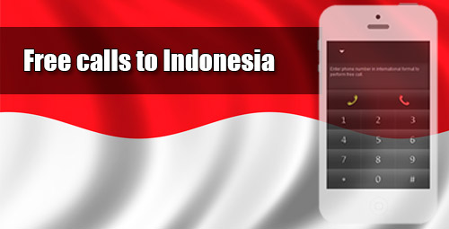 Free calls to Indonesia through iEvaPhone