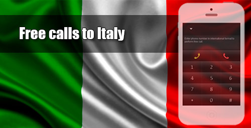 Free calls to Italy through iEvaPhone