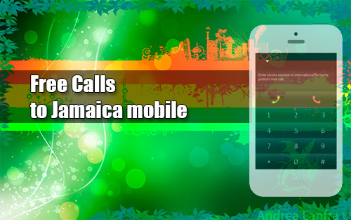 Free calls to Jamaica mobile through iEvaPhone