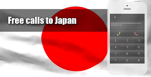 Free calls to Japan through iEvaPhone