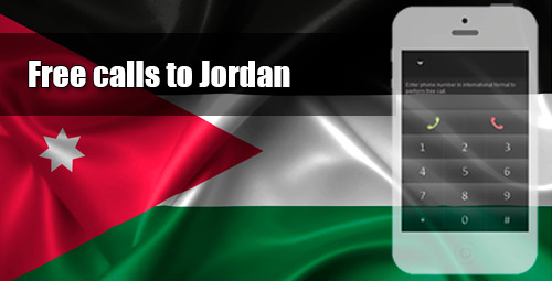 Free calls to Jordan through iEvaPhone