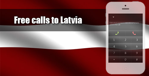 Free calls to Latvia through iEvaPhone