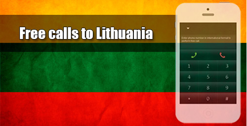 Free calls to Lithuania through iEvaPhone