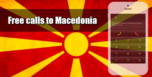 Free calls to Macedonia through iEvaPhone