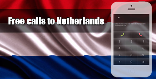 Free calls to Netherlands through iEvaPhone