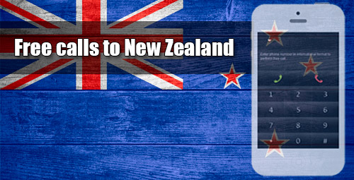 Free calls to New Zealand through iEvaPhone