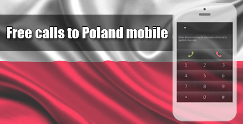 Free calls to Poland mobile on iEvaPhone