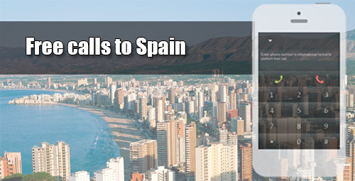 Free calls to Spain through iEvaPhone