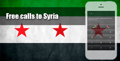Free calls to Syria through iEvaPhone