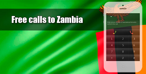 Free calls to Zambia through iEvaPhone