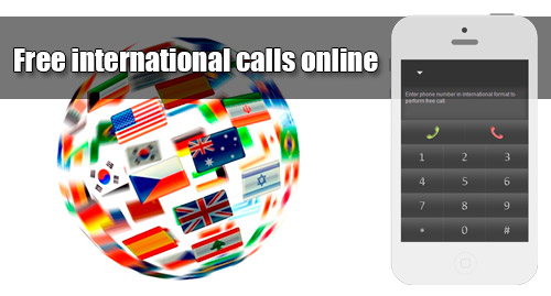 Free international calls online on iEvaPhone