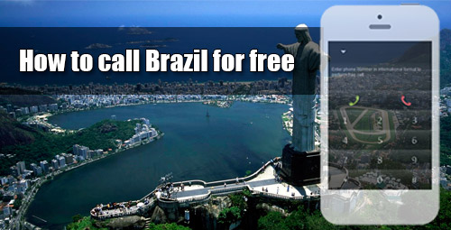 How to call Brazil for free through iEvaPhone
