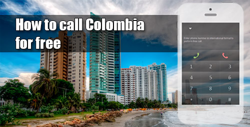 How to call Colombia for free through iEvaPhone