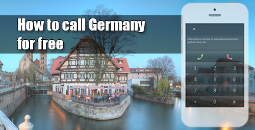 How to call Germany for free through iEvaPhone
