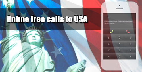 Online free calls to USA on iEvaPhone