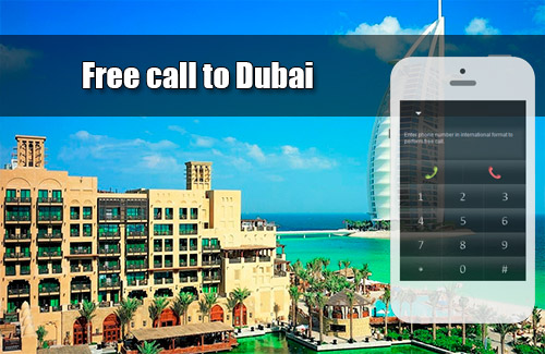 Free call to Dubai through iEvaPhone