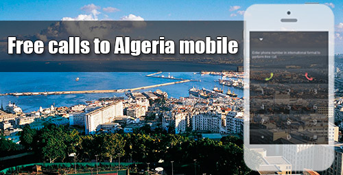 Free calls to Algeria mobile through iEvaPhone