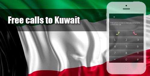 Free calls to Kuwait through iEvaPhone