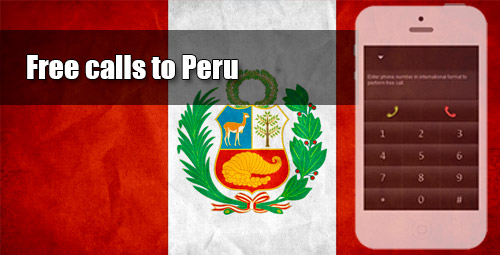 Free calls to Peru through iEvaPhone
