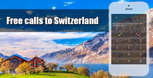 Free calls to Switzerland through iEvaPhone