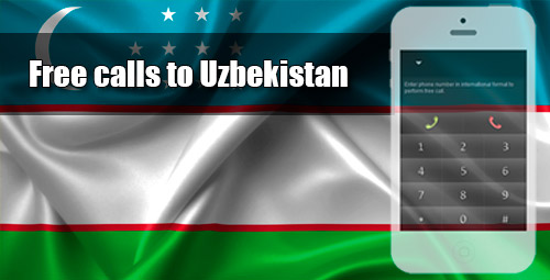 Free calls to Uzbekistan through iEvaPhone