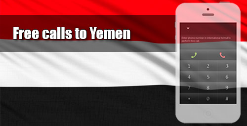 Free calls to Yemen through iEvaPhone