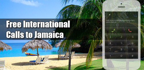 Free international calls to Jamaica through iEvaPhone