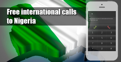 Free international calls to Nigeria through iEvaPhone