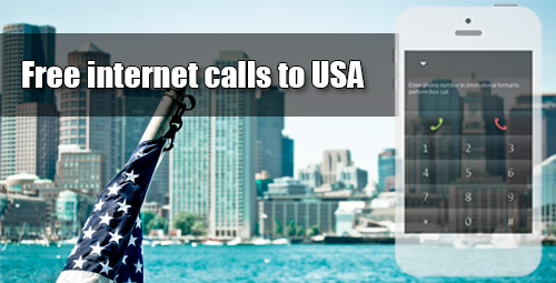 Free internet calls to USA through iEvaPhone