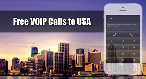 Free VOIP calls to USA through iEvaPhone