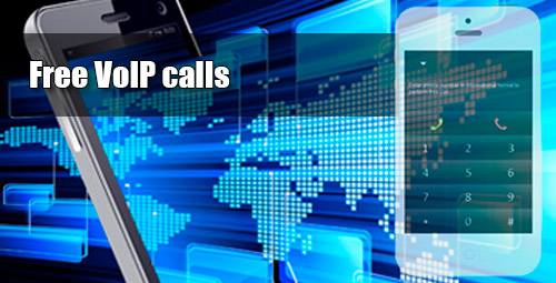 Free VoIP calls through iEvaPhone