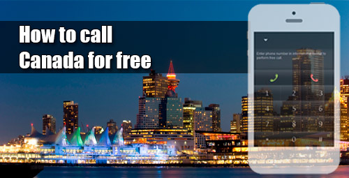 call canada for free online