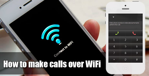 make a phone call over wifi