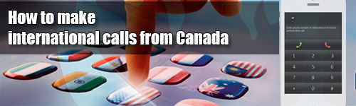 How to make international calls from Canada on ievaphone.com