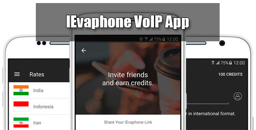 IEvaphone VoIP app